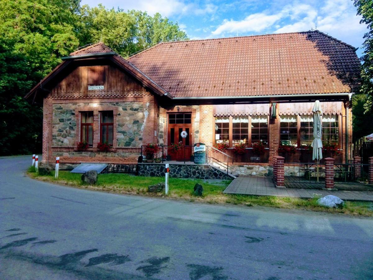 Penzion Pacovka Hotel Chynov Buitenkant foto